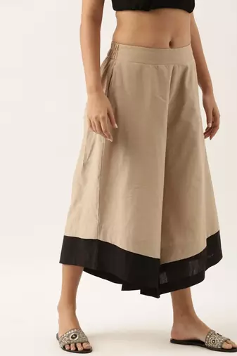Malai Cotton Beige Pants
