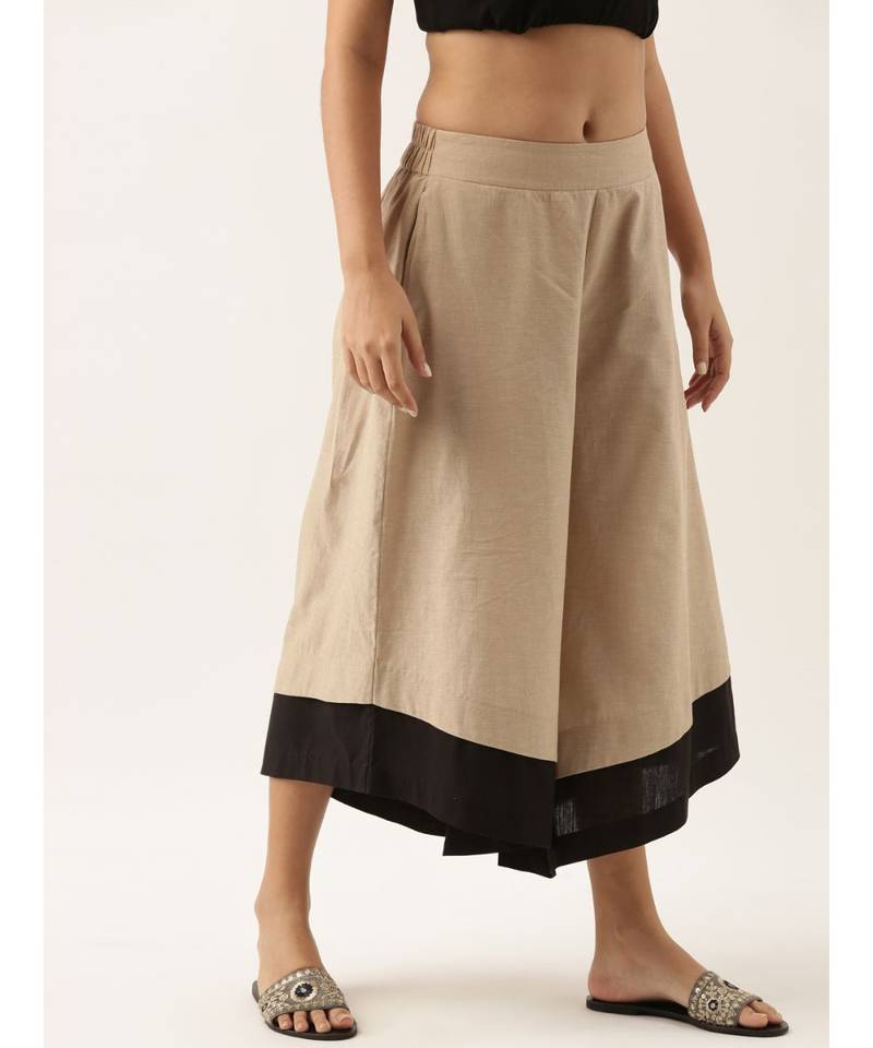 Malai Cotton Beige Pants