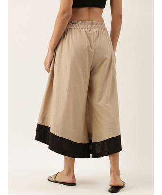 Malai Cotton Beige Pants 4