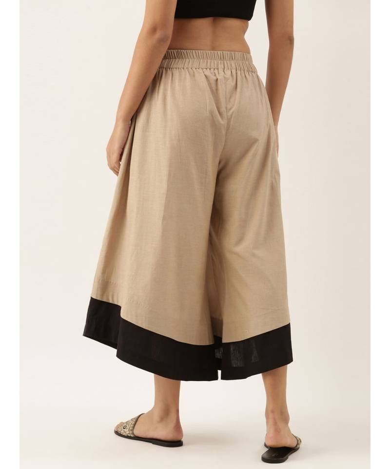 Malai Cotton Beige Pants