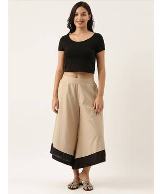 Malai Cotton Beige Pants 5