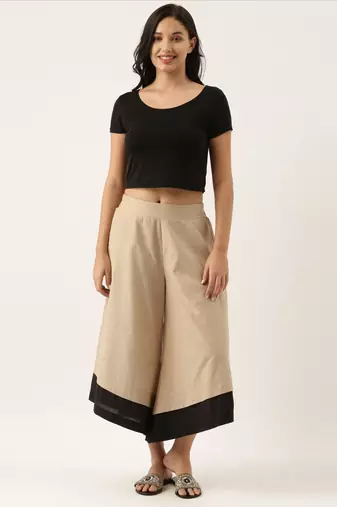 Malai Cotton Beige Pants