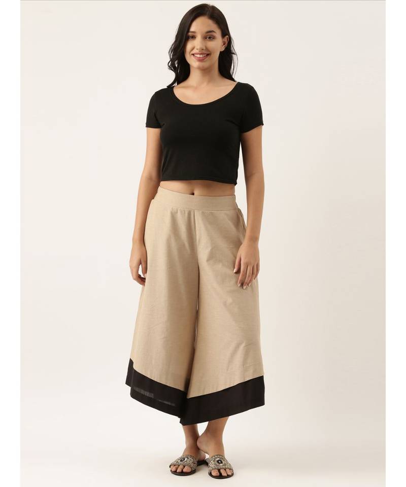 Malai Cotton Beige Pants