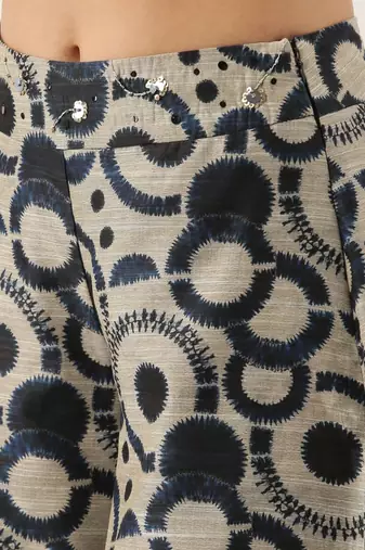 Chanderi Blue Palazzo
