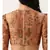 Chanderi Printed Embroidered Blouse