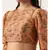 Chanderi Printed Embroidered Blouse