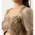 Brown Silk Jaquard Blouse