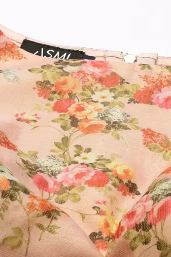 Chanderi Pink Blouse