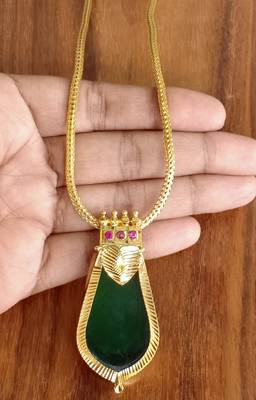 Green agate pendants 2
