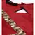 Silk Red Sequened Blouse