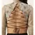 Grey Black Back Open Chanderi Blouse
