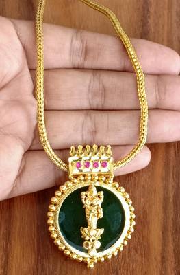 Green agate pendants 2