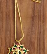 Green agate pendants