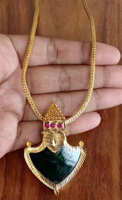 Green agate pendants 2