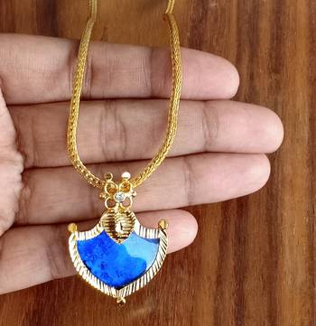 Blue agate pendants 2