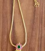 Green agate pendants