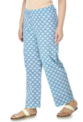 Pink Cotton printed Stitched   kurta with   palazzo 5