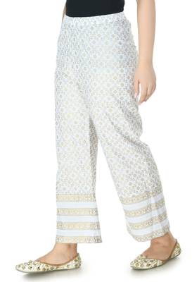 Red Cotton printed Stitched   kurta with   palazzo 4