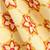 yellow cotton printed stitched   frock