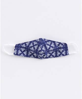Blue cotton printed stitched   frock 6
