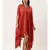 Rust Orange Kaftan Dress