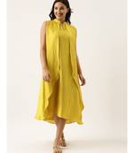 Yellow Double Layer Dress