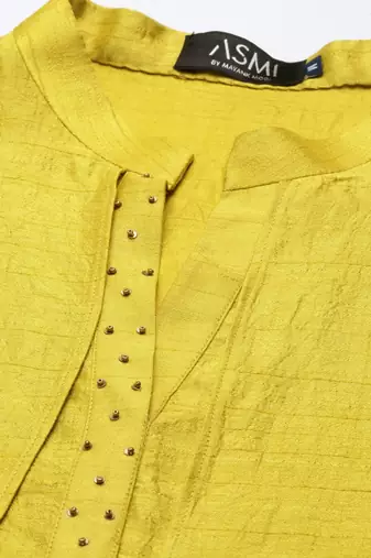 Yellow Double Layer Dress