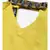 Yellow Collar Neck Silk Dress