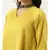 Yellow Collar Neck Silk Dress