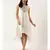 White Sequened Silk Dress