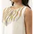 White Sequened Silk Dress