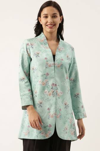 Blue Linen Jacket