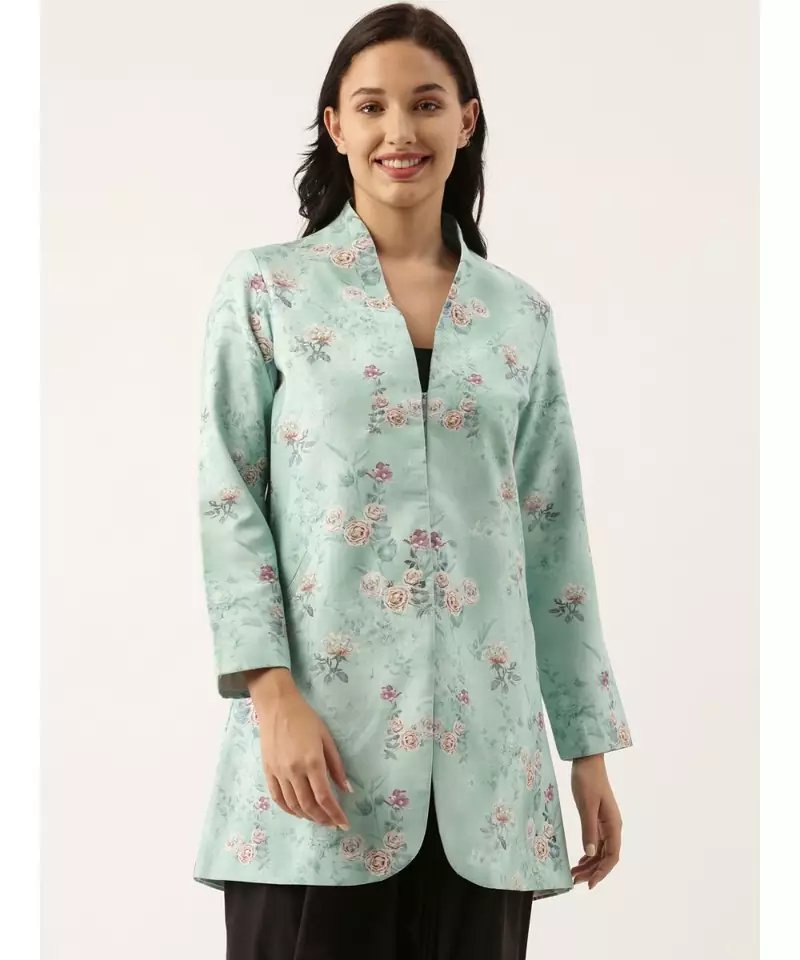 Blue Linen Jacket