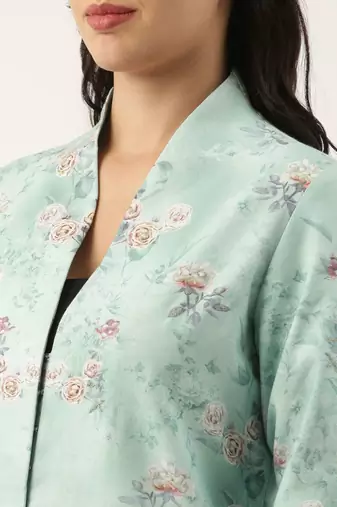 Blue Linen Jacket