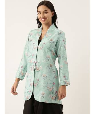 Blue Linen Jacket 4