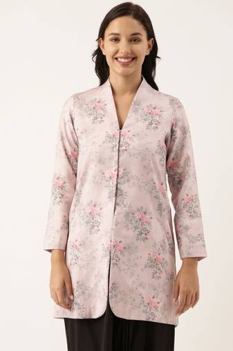 Pink Linen Jacket