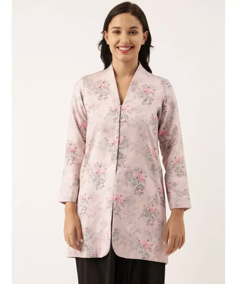 Pink Linen Jacket