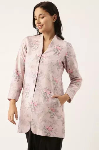 Pink Linen Jacket