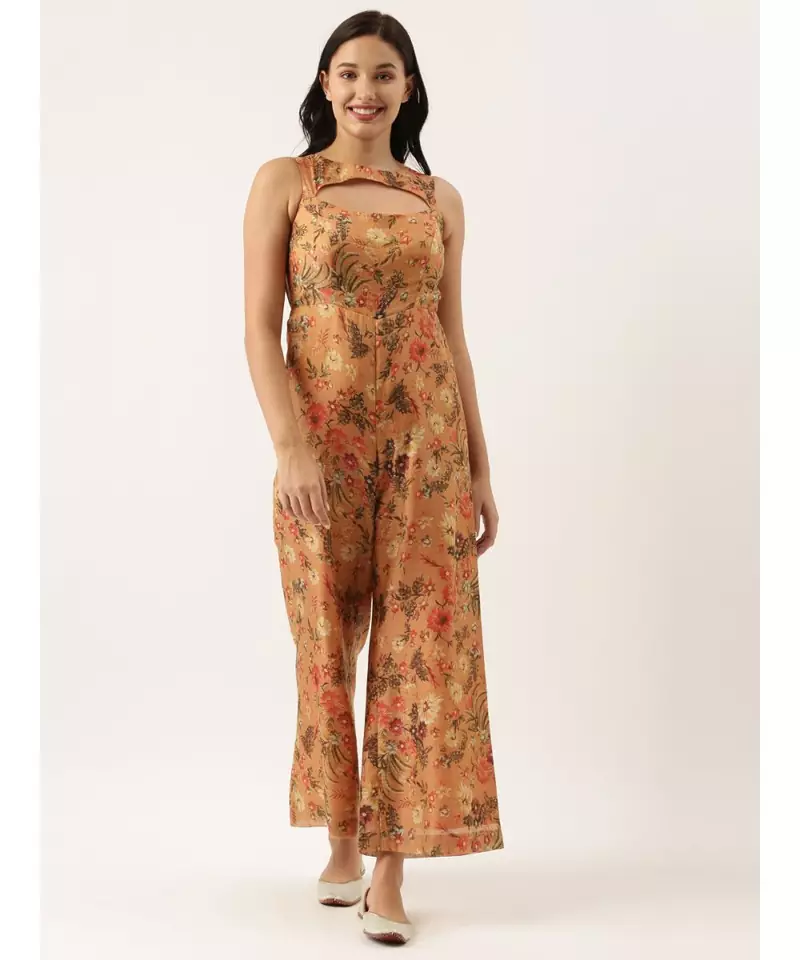 Rust Orange JumpSuit