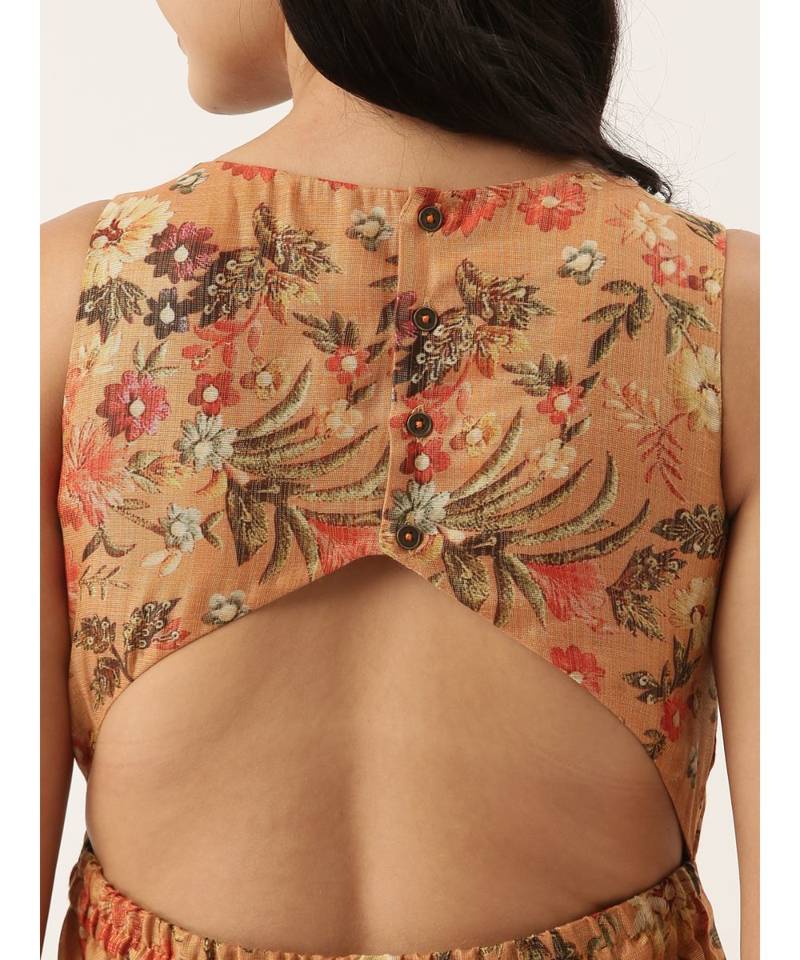 Rust Orange JumpSuit