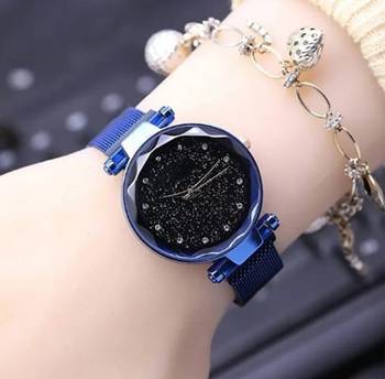 Stylish magnet belt watch for womens 1