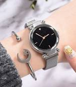 Stylish magnet belt watch for womens
