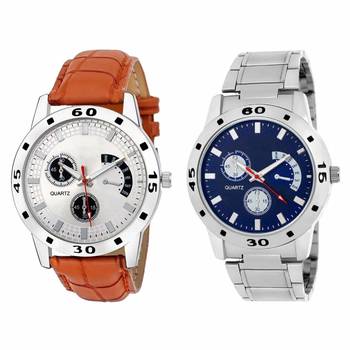 classy design pack of 2 watches for Boys(Pack of 2) 1