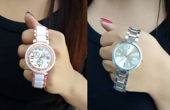 Unique Attractive analog watches for Girls and womens(pack of 2) 1