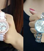 Unique Attractive analog watches for Girls and womens(pack of 2)