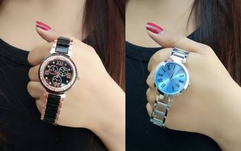 Unique Attractive analog watches for Girls and womens(pack of 2) 1