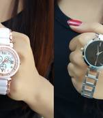 Unique Attractive analog watches for Girls and womens(pack of 2)