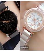 Unique Attractive analog watches for Girls and womens(pack of 2)