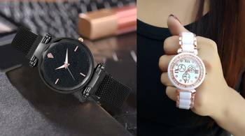 pack of 2 standard quality classic watch for Girls 1