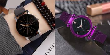 pack of 2 standard quality classic watch for Girls 1